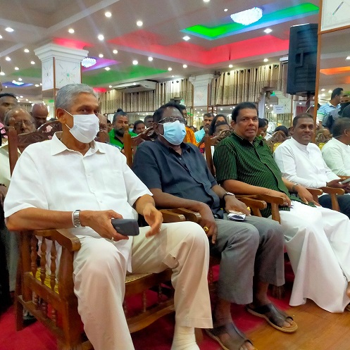 ගරු ෆීල්ඩ්මාෂල් සරත් ෆොන්සේකා මැතිතුමන් කඩුවෙල...